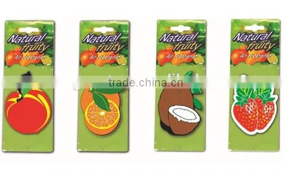 New Design paper air freshener made in china
