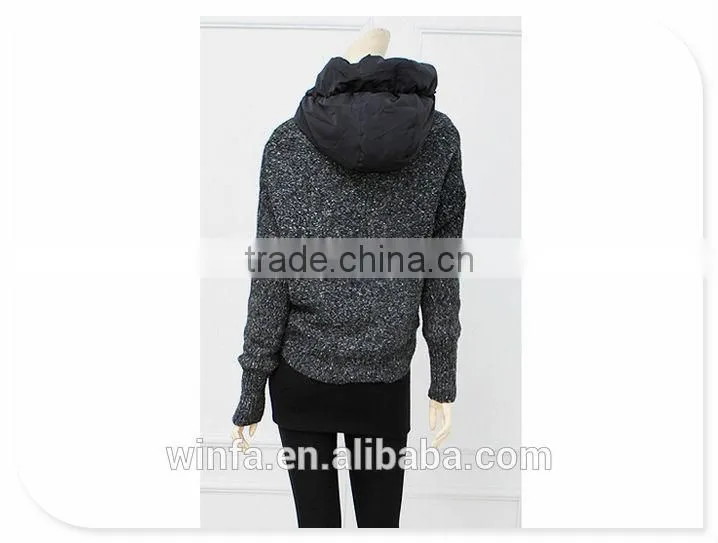 Autumn or Winter Pure Cashmere Basic Oversize Women's Cape Knit Top Batwing Cardigan Sweater Coat Black