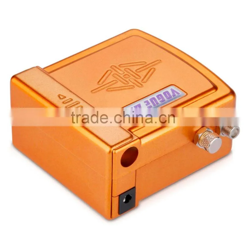 Yellow HS08 Mini Portable Airbrush Compressor Set with UK Adapter for Hobby Cosmetics Nail Tattoo Makeup Body Paint AS-33
