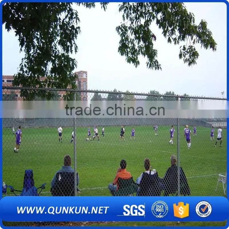 Anticorrosion anti-aging movable fence chain link fence