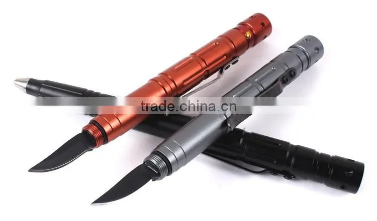 2016 tactical pen with flashlight