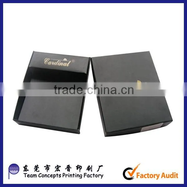 high quality small black gift boxes for jewelry