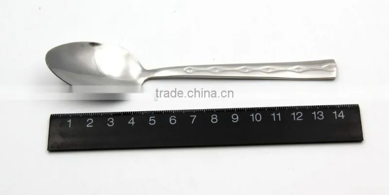 2016 cheapest & safe stainless steel spoon for ice cream