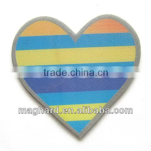 Heart shape 3D lenticular fridge magnet