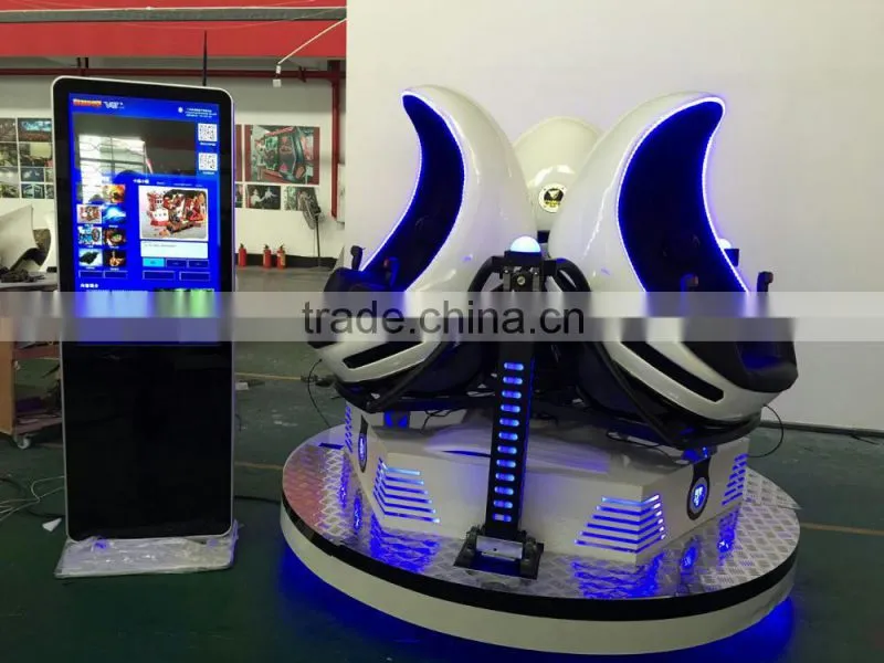 3-seat kids and adults 9D VR cinema