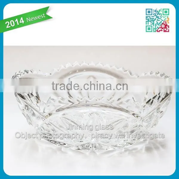 Machine Made Glass Candy Bowl Wholesale Glass Bowl Europe Welcomed