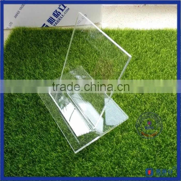 Acrylic mobile phone display stand, clear mobile phone display cabinet