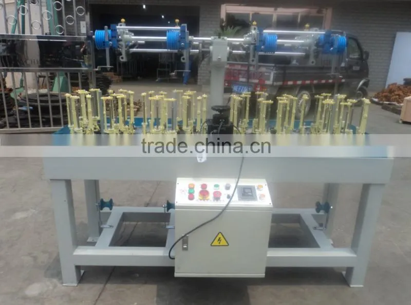 TS series 12 carrier 4 head high speed solid rope knitting machine TSB90-12-4