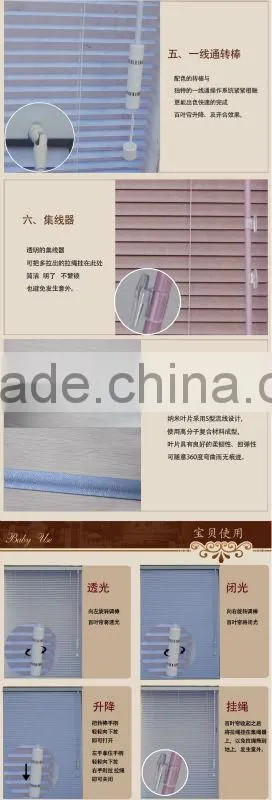 35mm beautiful vertical pvc blind slat