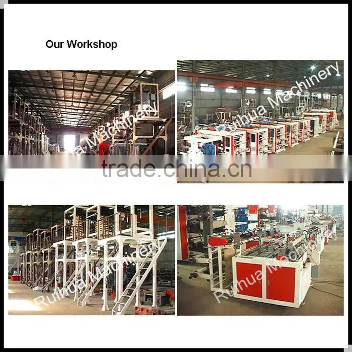 Top Quality LDPE,LLDPE green house film blowing machine in China
