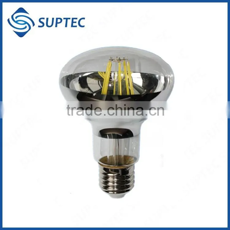Vintage 8W 800-880lm 2700K E27 R80 LED Filament Bulb Replacement