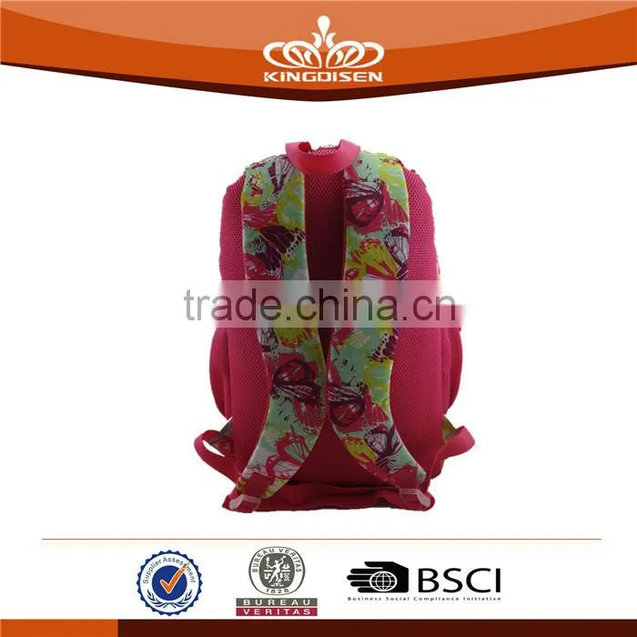elegant style 17 inch girls leisure backpack
