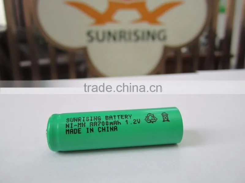AA 700mAh 1.2 V Quanlity Rechargeable Battery NI-MH 1.2V Rechargeable 2A Battery Baterias Bateria