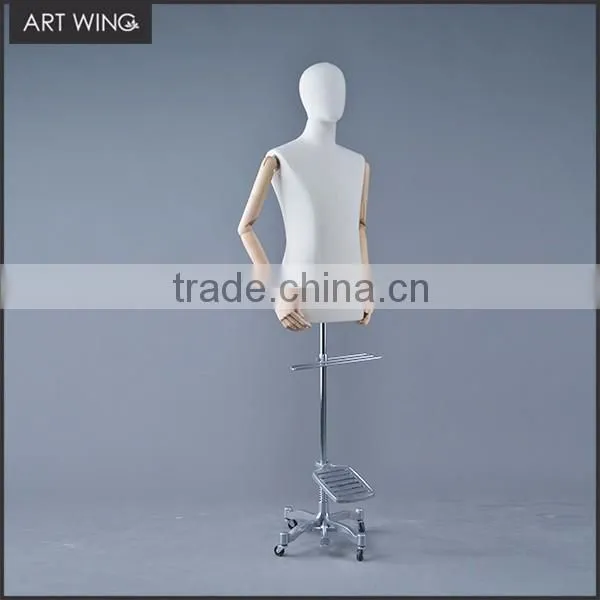 life size tailor suits half body man clothing dummy manikin