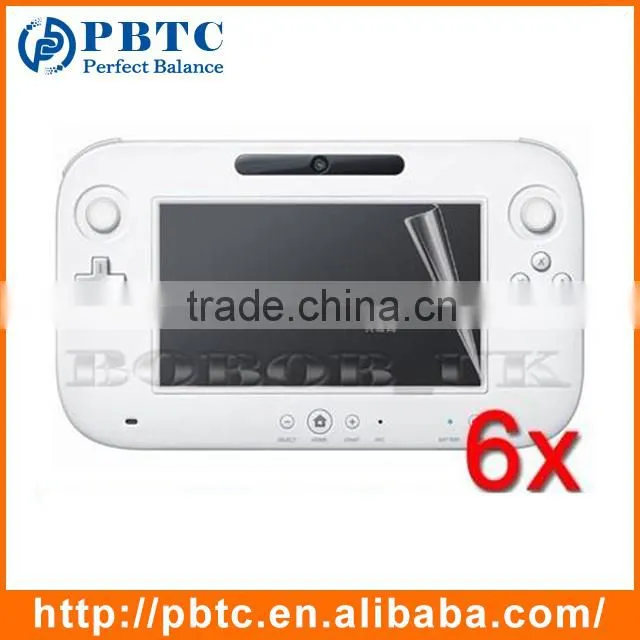 Screen Protector For Nintendo Wii U , 6PCS Video Game Player Screen Protector