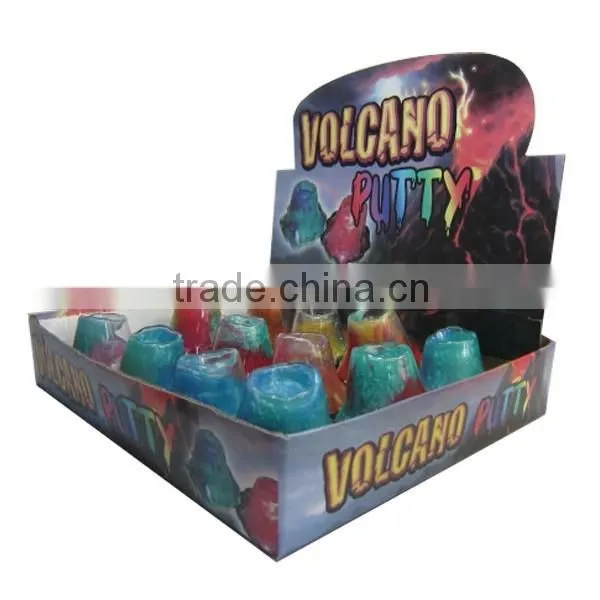 Galaxy volcano putty toys glacier slime