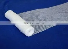 CE approved 100% cotton absorbent gauze bandage