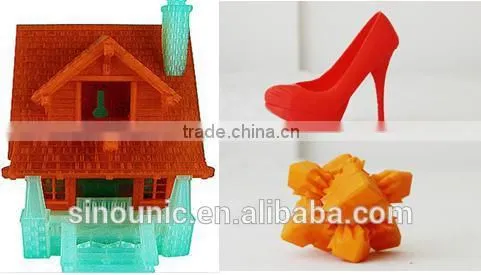 middle size dual extruder 3D rapid prototying machine