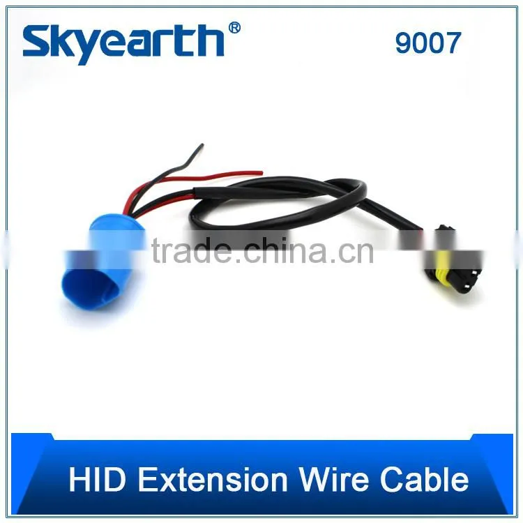HID Xenon Ballast Extension Wiring Harness/DJ 9007 HID Car lighter Cable