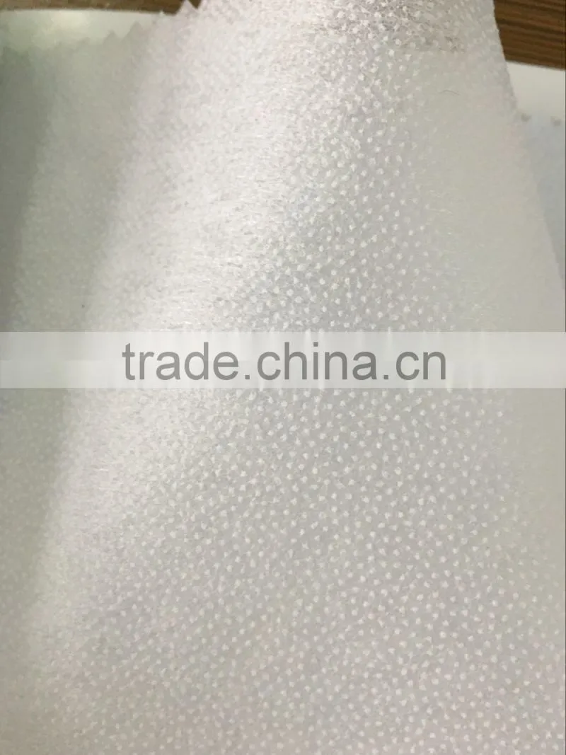 50% nylon nonwoven interlining fabric 8530 fusible interlining