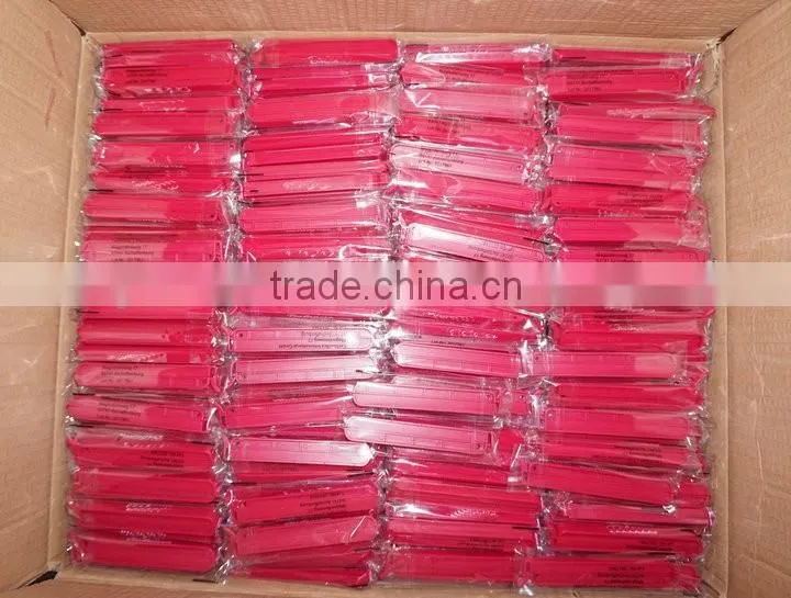 colorful food bread small plastic clips
