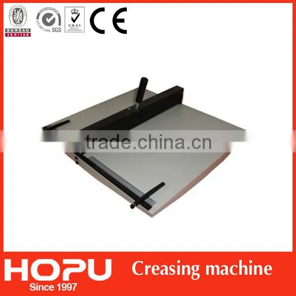 Fomous brand Hopu creasing machine punching