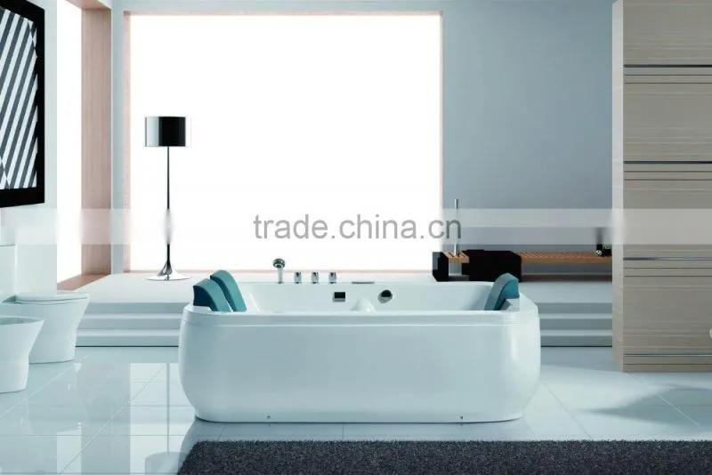 Whirlpools hydromassage large acrylic bathtub