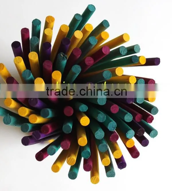 Wholesale birch Wood Round and Square Sticks for Kids DIY Craft Project