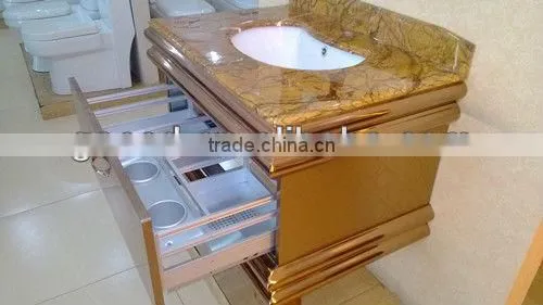 modern bathroom stainless steel bathroom vanity with legs F-001