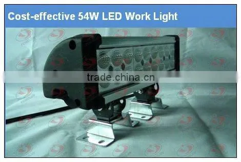 Forklift/ Truck/ Fire engine 54W LED work light (cost-effective)