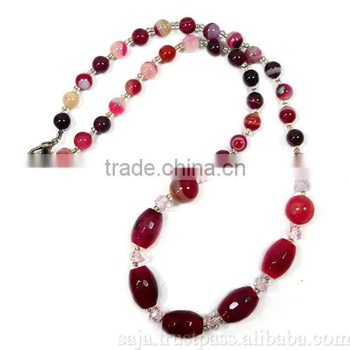 natural stone necklace NSN-010