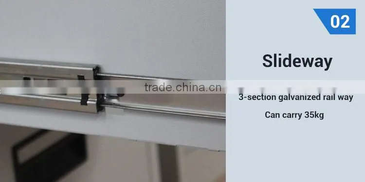 mobile 3 drawers custom made iron drawer locker