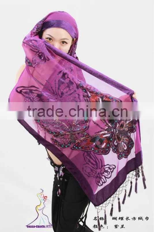 SWEGAL perfessional 2013 wholesale belly dance silk fan veil