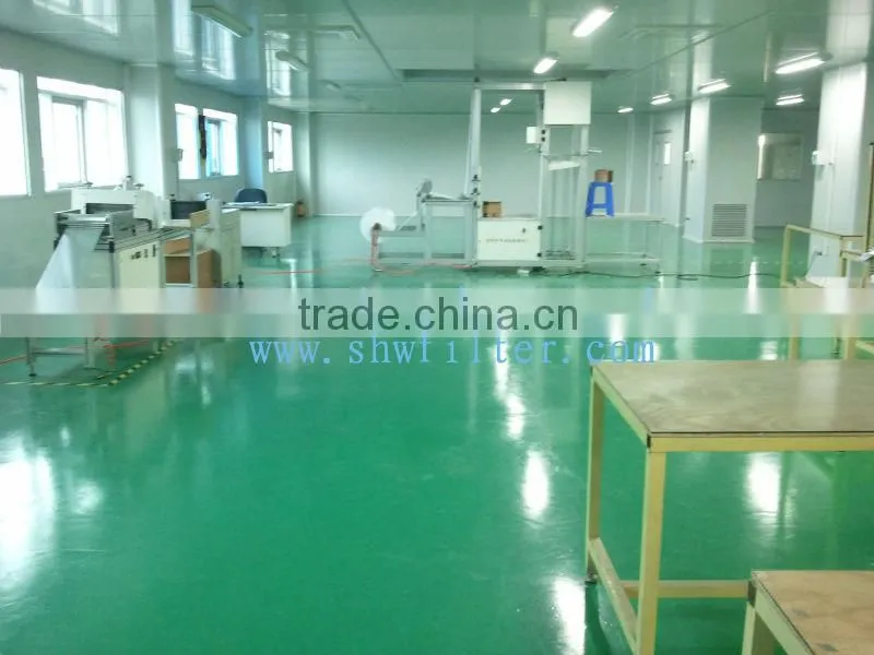 v-shape mini-pleat HEPA filter H13 for medical factory