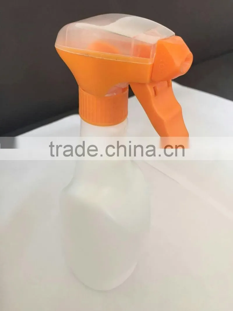 White Cleaning Spray Bottle/ 545ml PE Detergent Liquid Plastic Bottle with Trigger Sprayer