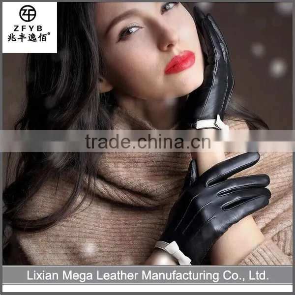 High quality cheap custom leather driving gloves