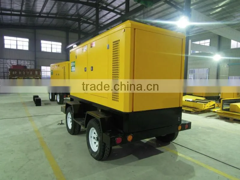 2013 hot sale portable silent type generator 60kva with CE&ISO certificate