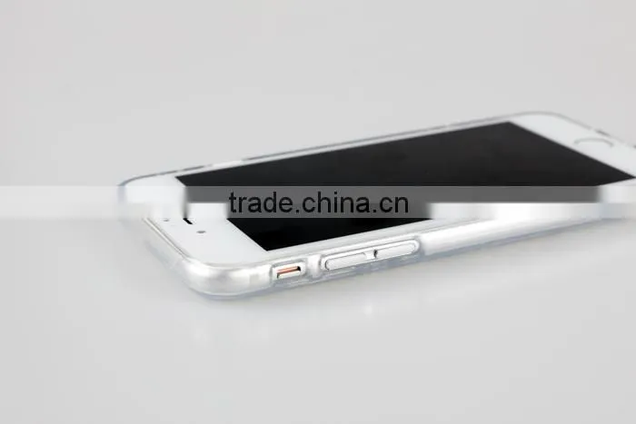 3D Film Sublimation Slicone Liquid Phone Case For Iphone 6
