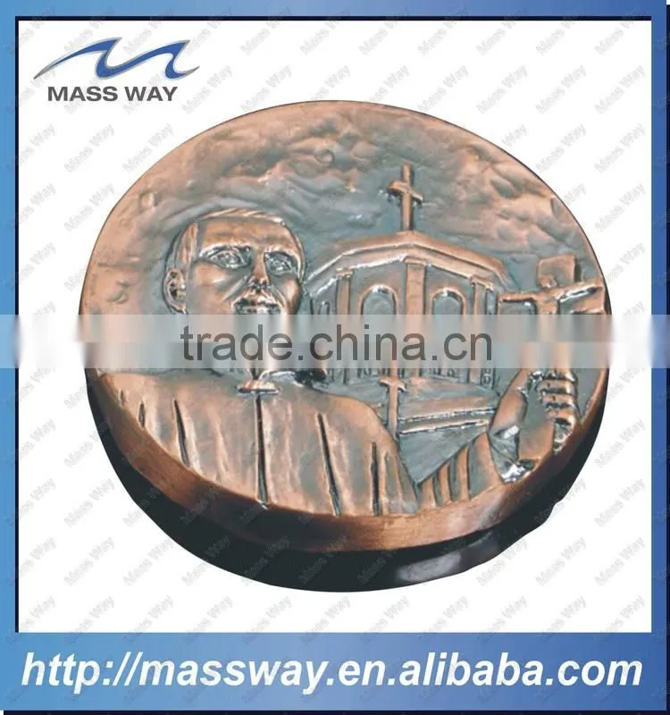 custom 3D characters of commemorative coin antique copper coin