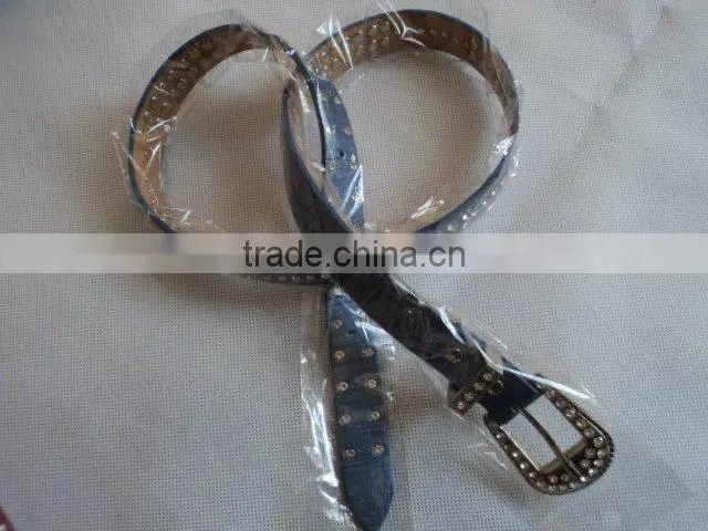 Genuine leather belt women