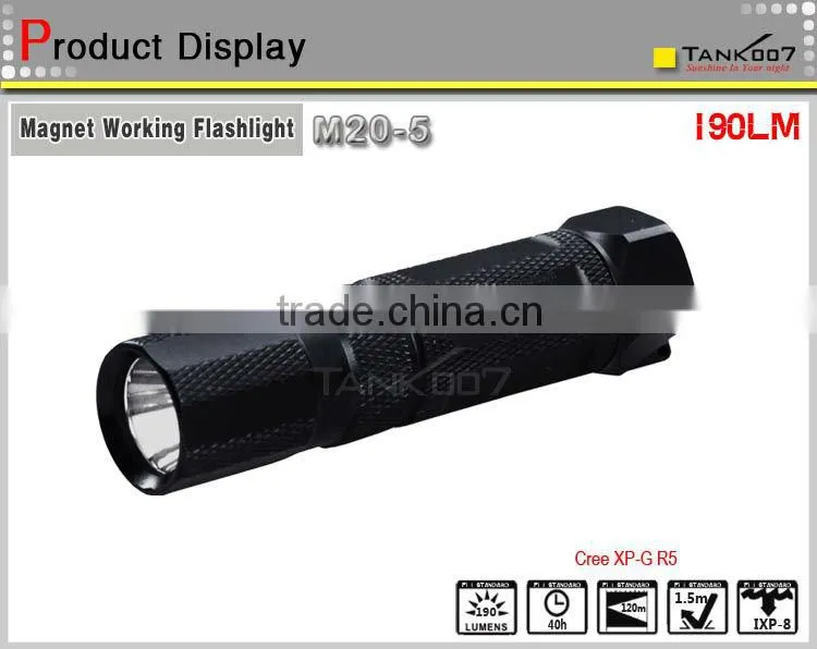 newest torch light mini gift torch tank007 led flashlight