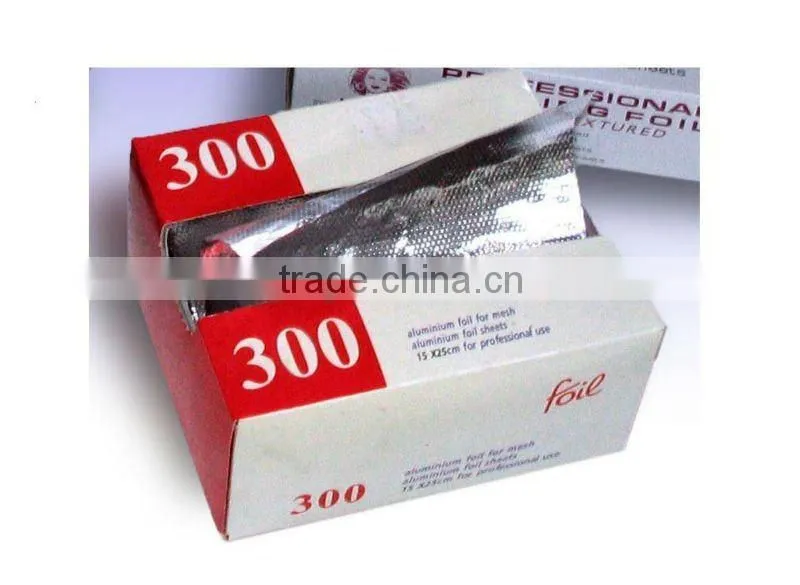 pop-up aluminum foil sheets for household and food packing ,hairdressing