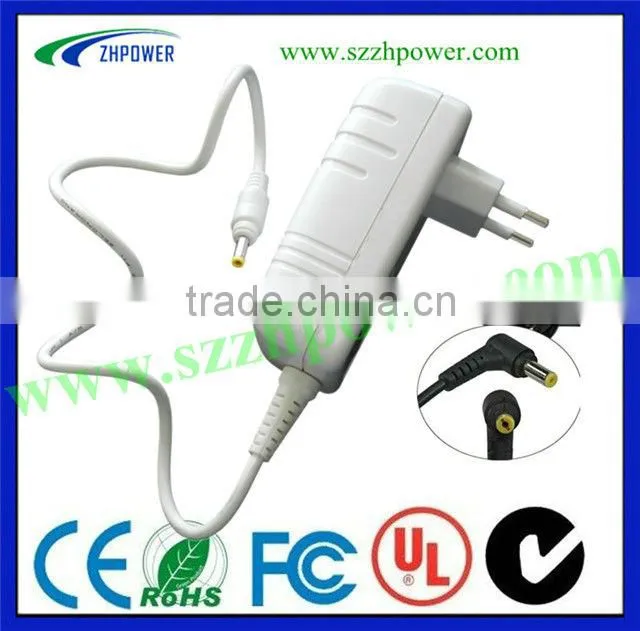 ac dc adaptor 12v 1000ma EU.AU. white (colour) pass UL.KC.FCC.SAA.for LED monitor,POS,CCTV camera