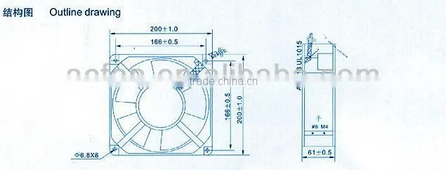 mini exhaust axial fans