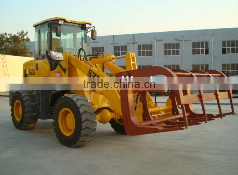new type 2000kg wheel loader high quality 1.1m3 bucket capacity for Russia
