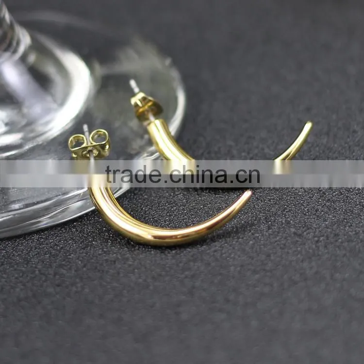 Kingman gold plating pepper earring