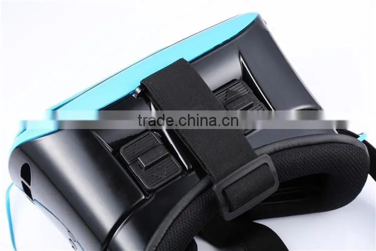 VR box 3.0 3d virtual reality glasses vr headset with earphone for mobile phones for 3.5inch to 6 inch