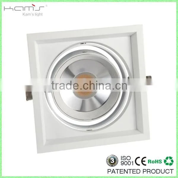 AR111 COB 12W Adjustable Square Light Fixtures LED Lamps Wholesale China