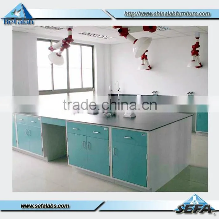 Physics Laboratory Furniture All Steel Workbench For School Or Industrial
