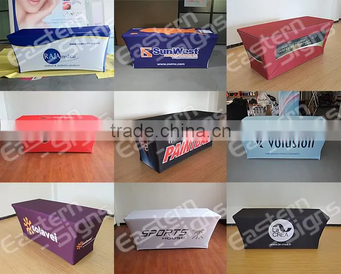 Custom Cheap Table Cloth Used For Advertising Pvc Table Cloth